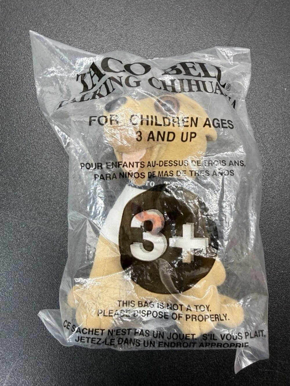 Vintage Taco Bell 6” Talking Chihuahua “How Cool Is This” Dog Sealed